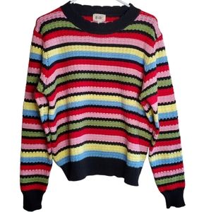 BiBi Striped Multicolor Sweater
